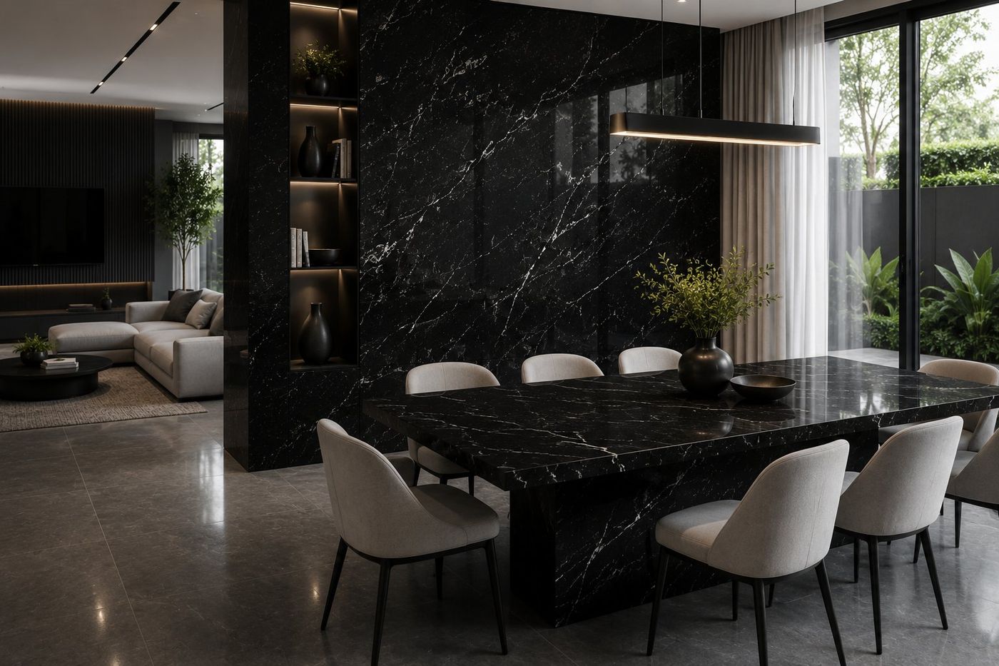 Black · Markino & R Black granite